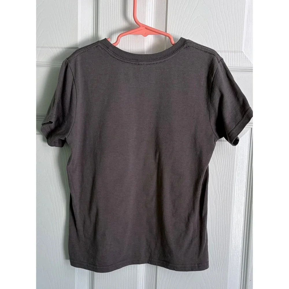 Gap Star Wars Sweatshirt & Tee Bundle Size S 6-7 Maroon Gray Graphic Lightsaber